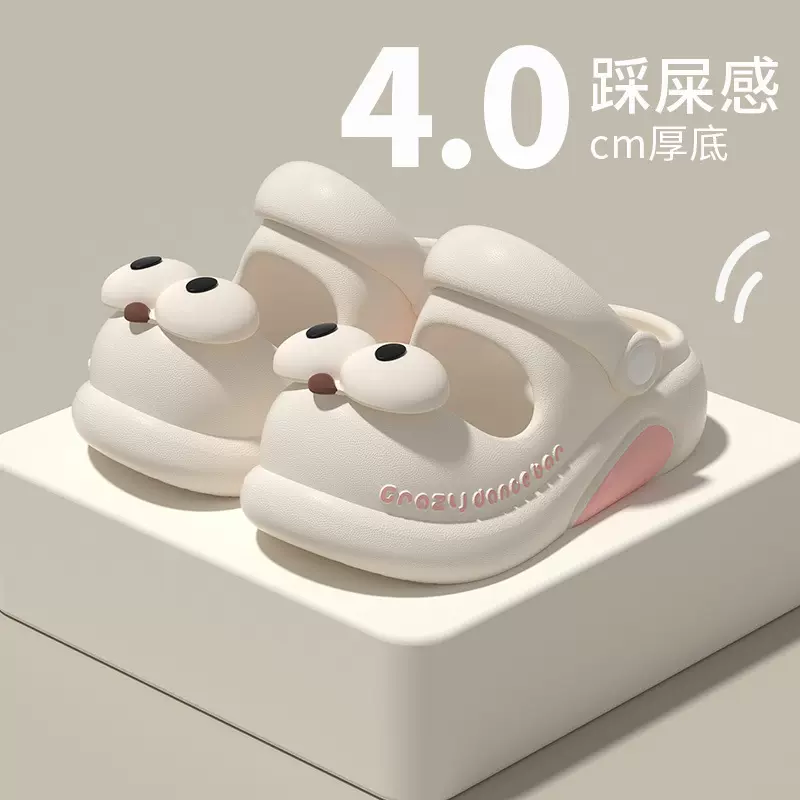 女童拖鞋玛丽珍夏季外穿女孩新款防滑凉鞋中大童公主儿童洞洞鞋