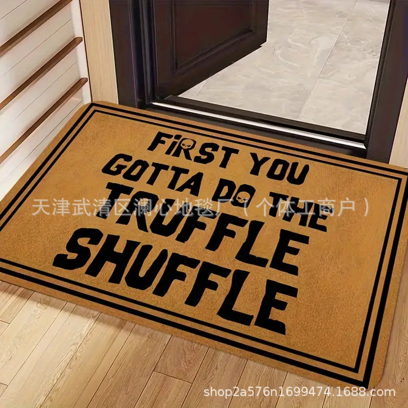 Temu Hot-Selling Floor Mats, American Floor Mats, Letter Decoration, Entrance Floor Mats, Bathroom Floor Mats, Easy-Care Floor Mats