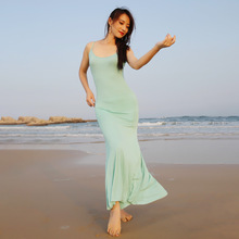 舞娘 肚皮舞Khalegy哈利吉甩发袍子 2023新款表演服打底衣5530