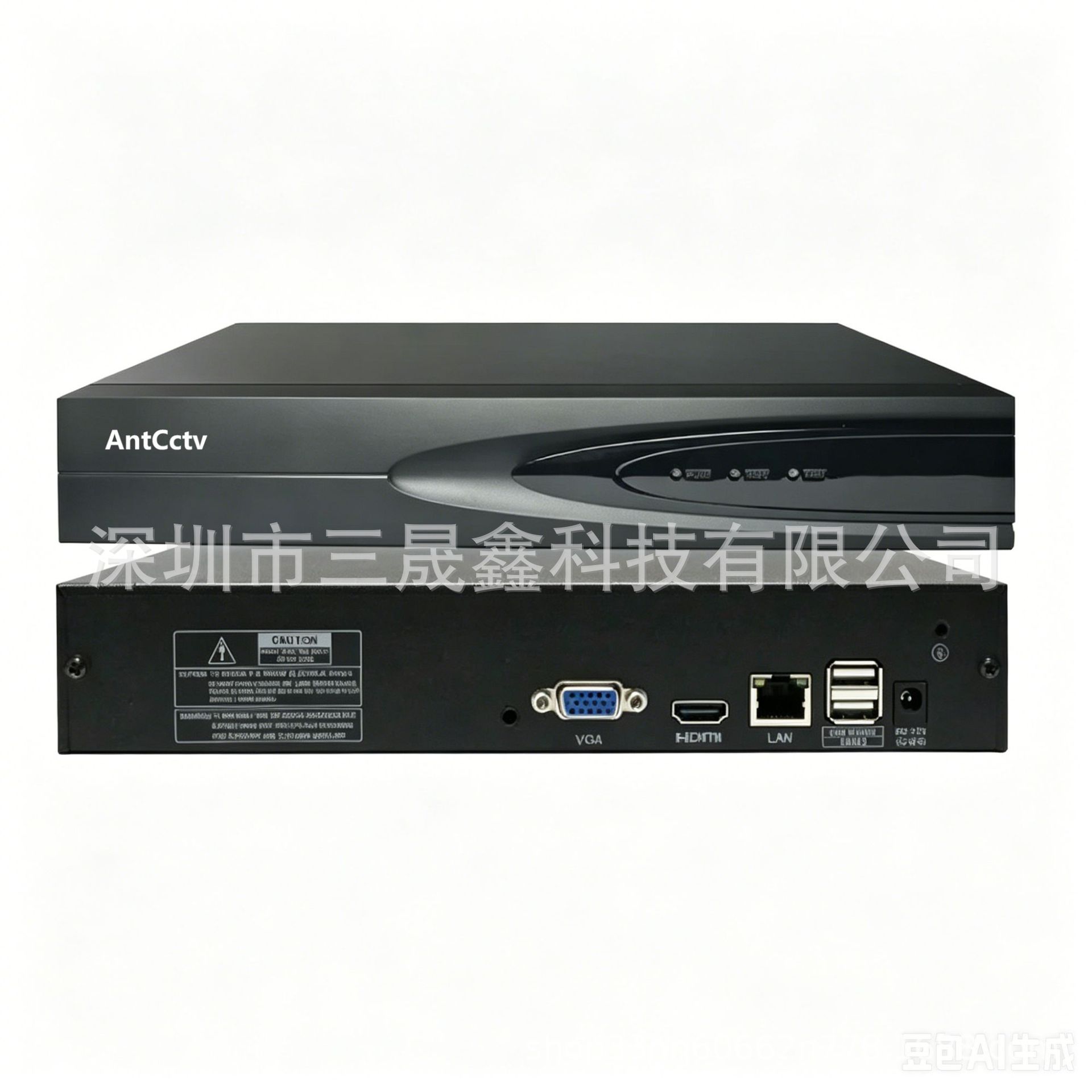 H265 Network NVR 20-Channel 12MP HDD Video Recorder Audio Video Surveillance Host