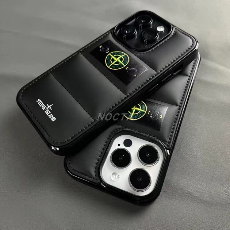 Fashionable Brand Stone Island Suitable for Iphone16 down Jacket Mobile Phone Case 14/13Pro Apple 15Promax Protective Cover Fashionable Brand Stone Island Suitable for Iphone16 down Jacket Mobile Phone Case 14/13Pro Apple 15Promax Protective Cover