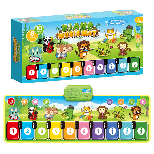 Cross-border children's piano mat, pedal piano, music dance mat, parent-child game mat, piano mat, music mat, factory direct sale