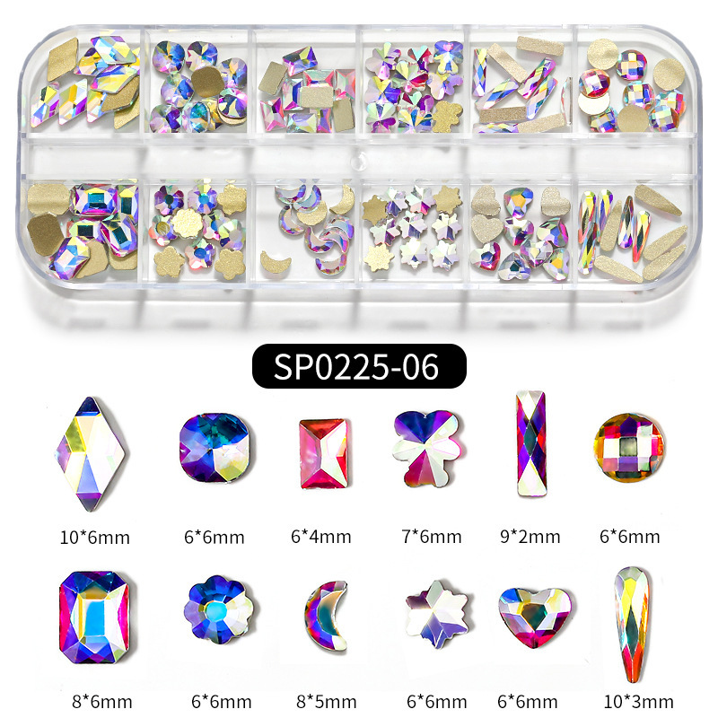 6 # strip caja de forma especial taladro (AB)