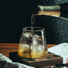 富士山高硼硅玻璃杯创意网红家用啤酒杯果汁饮料杯子酒杯