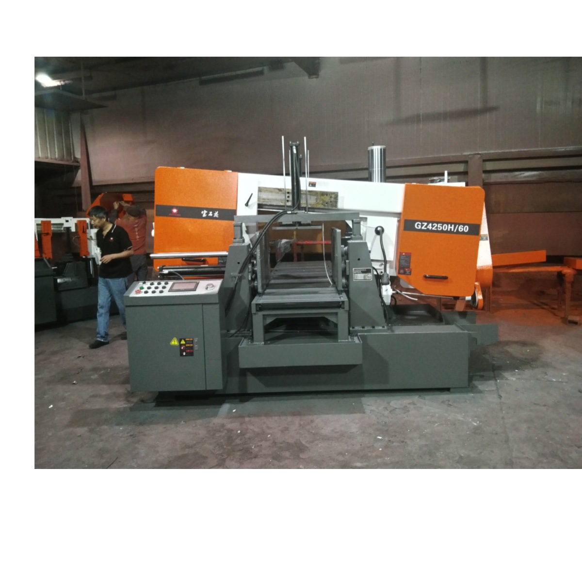 宝石花金属带锯床双方柱龙门数控卧式 GZ4250H厂家直销