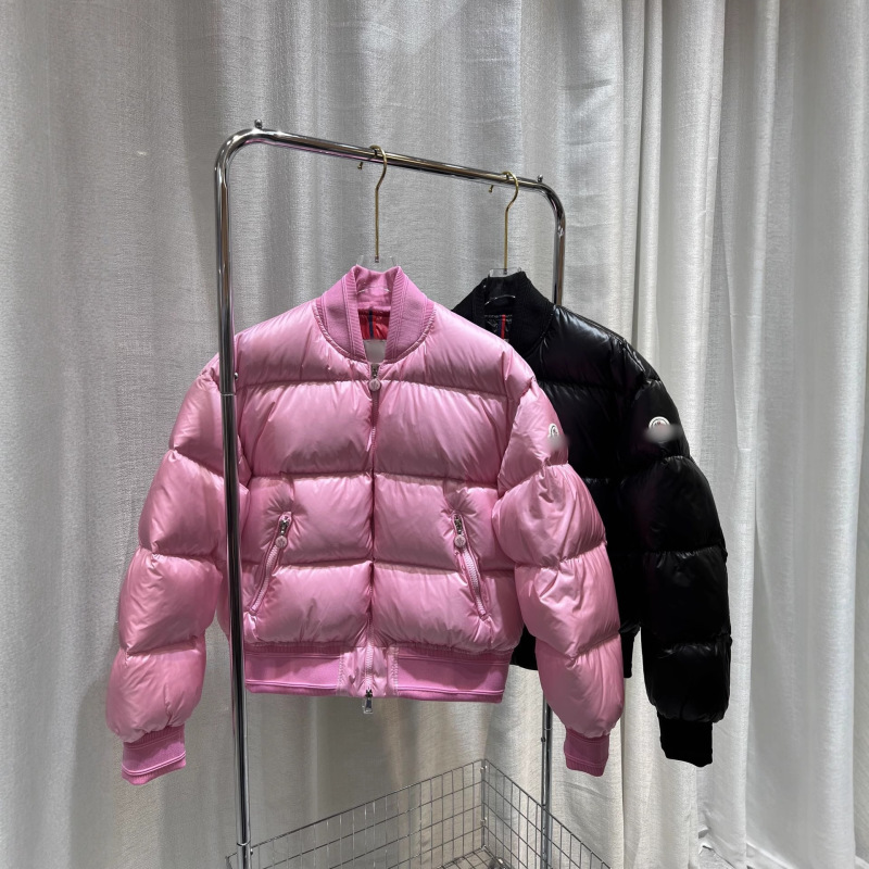 M25秋冬新款百搭休闲立领拉链棒球羽绒服保暖外套|undefined