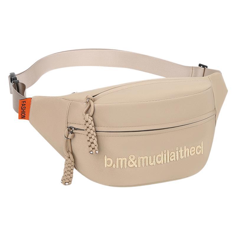 Bolso pequeño de lona casual para mujer 2024 nuevo bolso de mensajero de verano de moda bolso de pecho deportivo bolso de tela de todo fósforo riñonera para mujer