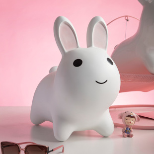 Jumping rabbit simple creative furniture decoration decoration photography props children's toy window decoration model