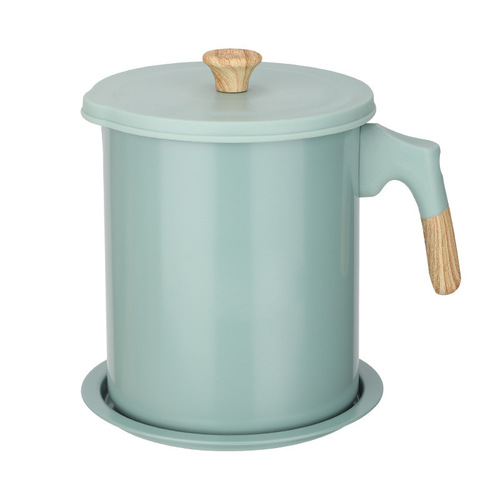Japanese stainless steel oil pot filter oil pot artifact kitchen oil leaking pot oil jar household small oil pot edible oil pot