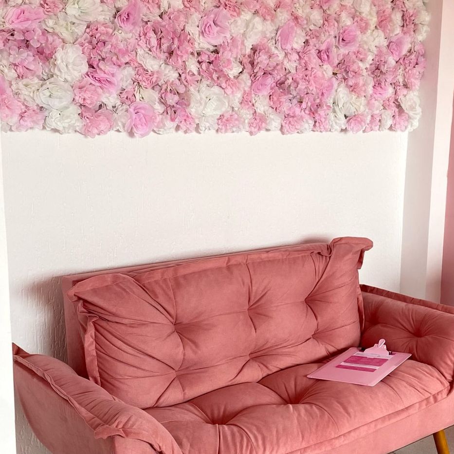 Flor de simulación de boda fondo de boda pared de flores decoración de ventanas de la tienda pared de flores conjunto de flores falsas escenario props