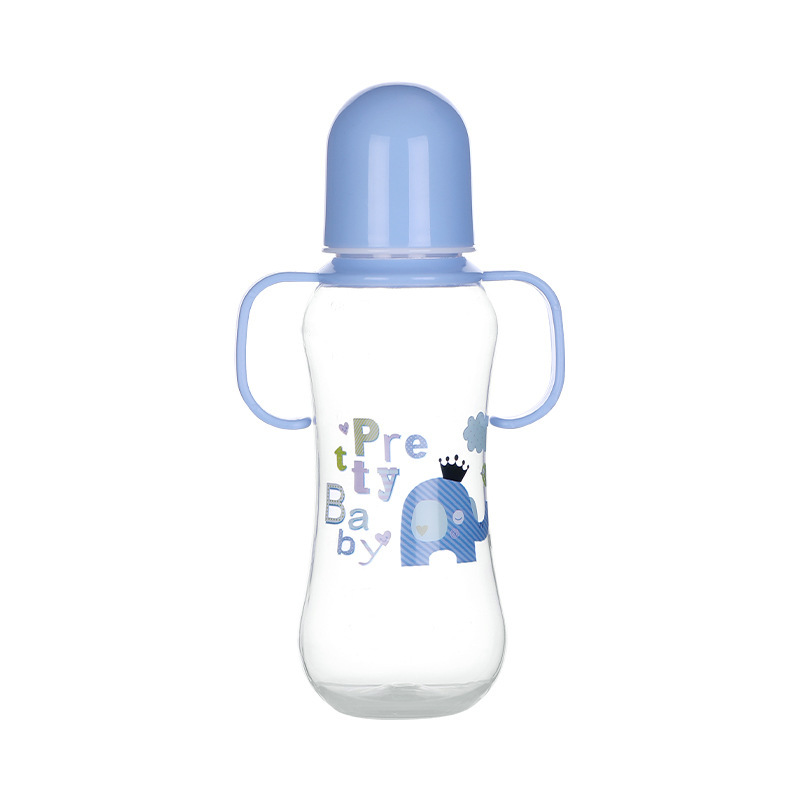 Biberón Anticólicos y Anticaídas para Bebé 280ml de PP con Mango image 6