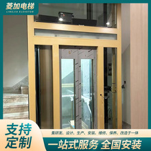 厂家别墅电梯铝合金小型住宅私人用家用电梯室外观光电梯家用电梯