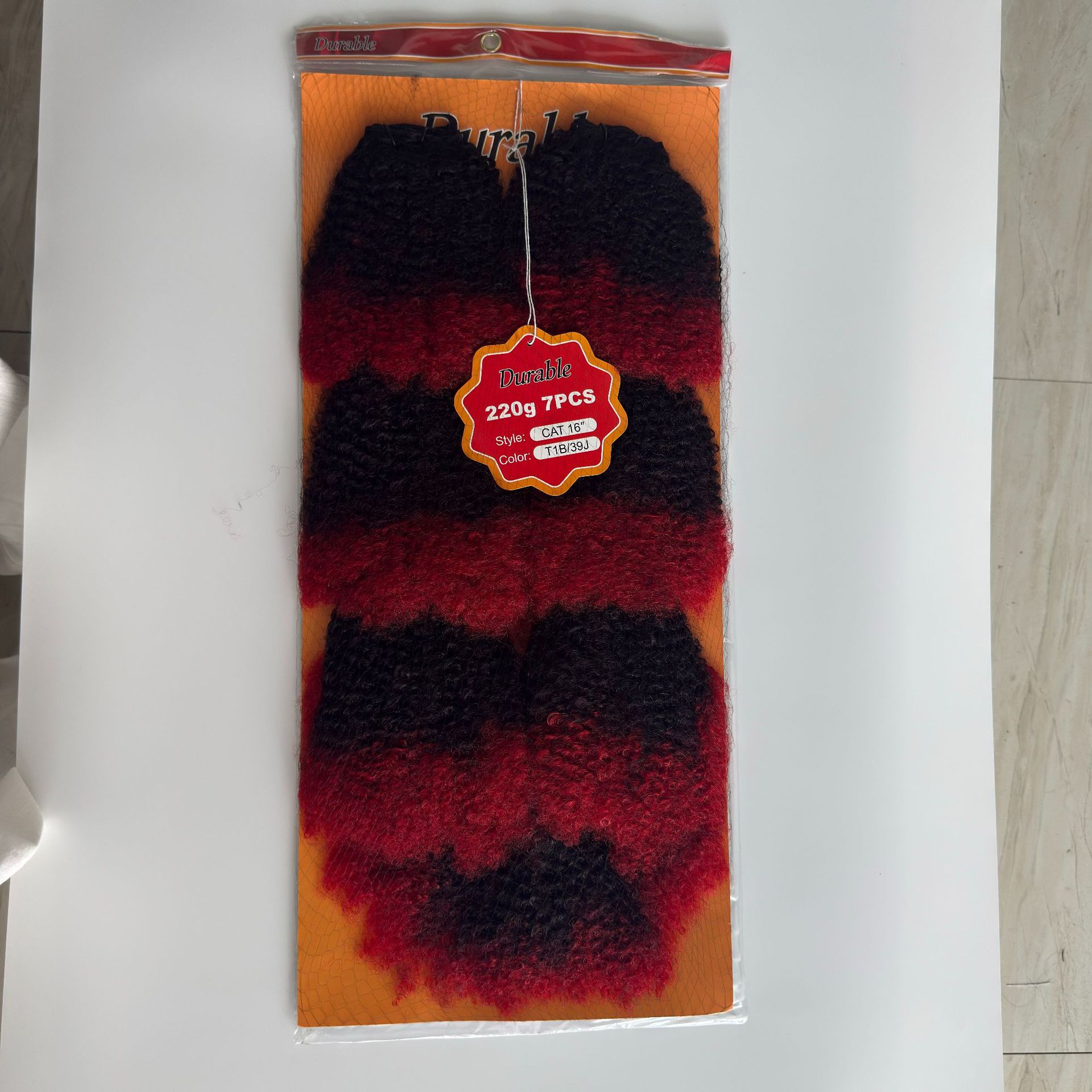 Cortina de cabello híbrida bloque de cabello transfronterizo africano para fábrica Durable mayorista procesable fibra química africana