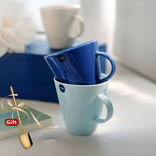 创意渐变马克杯窑变喷色陶瓷水杯电镀杯子可印logo敞口宽口咖啡杯