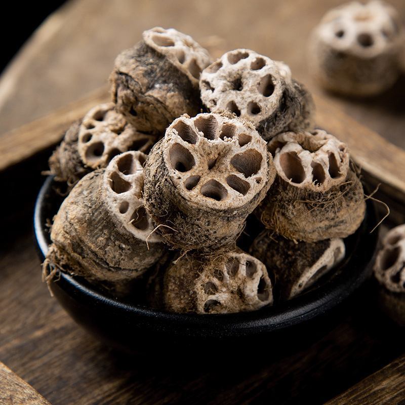 Dried Lotus Node Slices Ou Jie 500g Nelumbo nucifera Rhizome Nodes Traditional Herbal Decoction Pieces key features