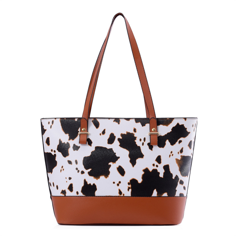 Cross-border new 2024 Women's bag, fashionable large-capacity hand-held buns, mother bag, four-piece set, single-shoulder crossbody bag wholesale bag undefined