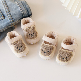 Spring and Autumn Baby Shoes June-December Baby Shoes One-year-old Boys' Toddler Shoes Cartoon Non-slip Soft-soled Cloth Shoes