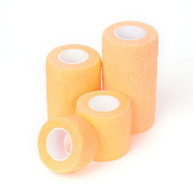 Self-adhesive Elastic Sports Bandage, non-woven, 2.5–15 cm widths × 4.5 m, finger & wrist protection