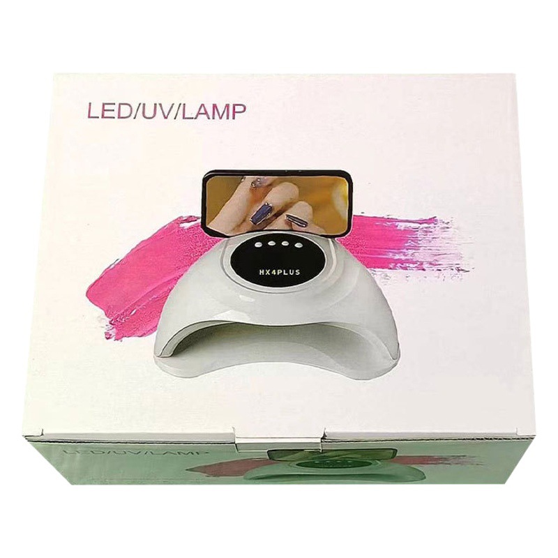 Lámpara de Fototerapia para Uñas Transfronteriza de 189W de Alta Potencia, Lámpara de Fototerapia con Sensor Inteligente para Secado Rápido de Esmalte de Gel