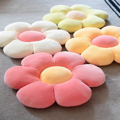 Daisy Flower Pillows Seat cushion Plush Toys Doll Doll Bed Sleep Cushion lovely girl