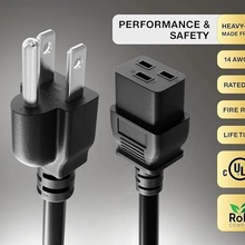 �������ô�18AWG�o���~�Դ�� ����5-15P�DC13Ʒ��β���^�Դ��