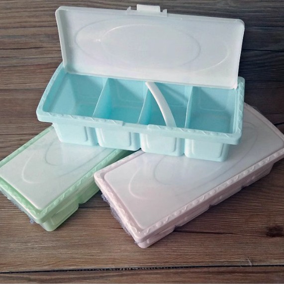 G1412 501 Caja de condimento de cuatro compartimentos "140 piezas por pieza"