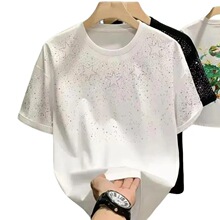 V 13371 Star Hotfix Short Sleeve T-Shirt ��������T�� ר