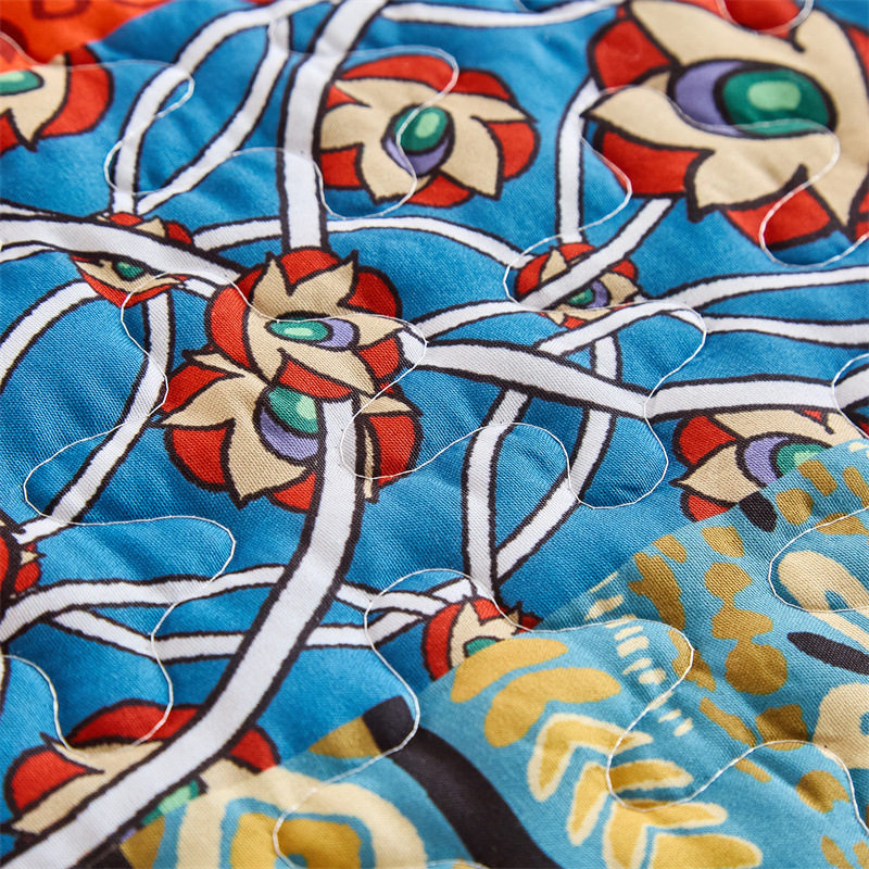 Bohemian Bedding Set With Digital Print For Bedroom Decor_voghion.com