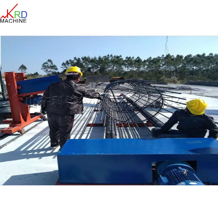 高层建筑钢筋笼绕筋机 数控钢筋笼弯绕机 高速铁路圆形钢筋笼设备