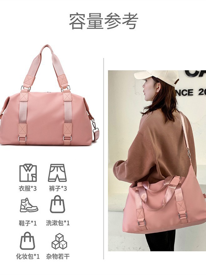 2025 bolsas de viaje de mujeres portátiles ligeras separación seca y húmeda bolsa de equipaje de gran capacidad bolsa de almacenamiento bolsa de natación bolsa de fitness