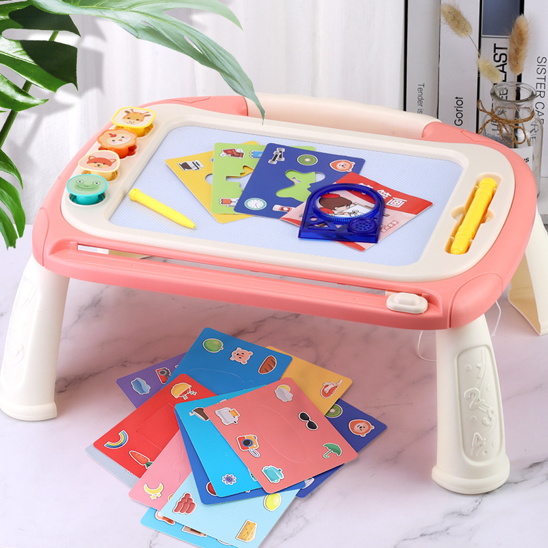 children magnetic Drawing board colour Graffiti board child baby household Magnetic force WordPad Scaffolding eliminate