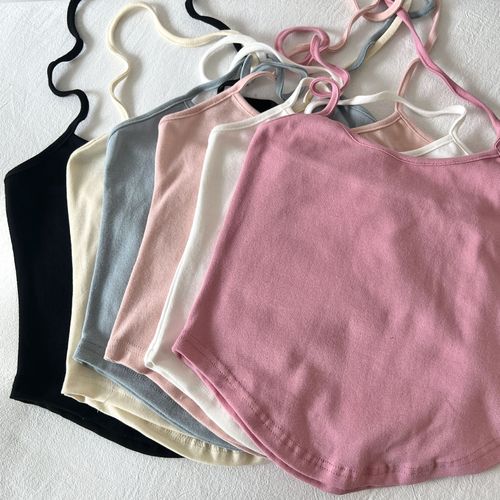 1084 lace halterneck irregular suspender bellyband