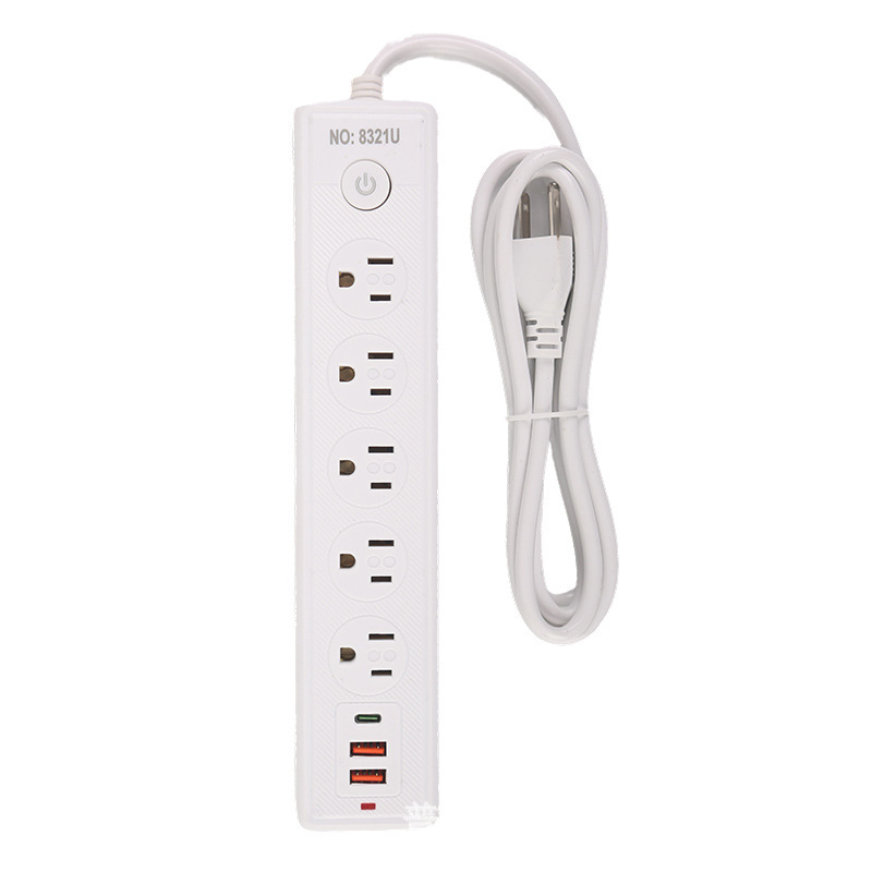 2USB + 1Type-c5 - bit15 jackEstándar americano América del SurMéxico blanco y negroindicador de embalaje de tarjetas de papel