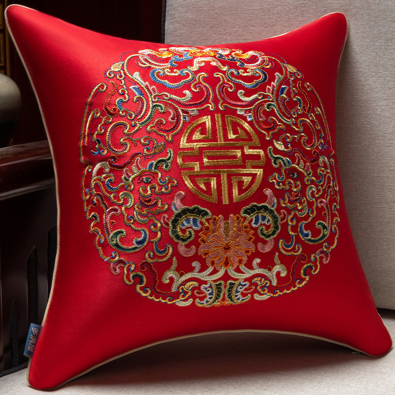 부와 부의 집 - 차이니즈 레드 [고정밀 자수 자켓]