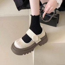 P 68417 Chinese style thick sole Mary Jane shoes ����ʽ���