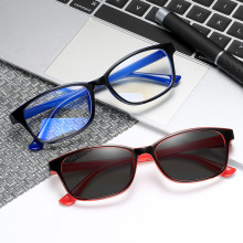 跨境亚马逊3029新款变色防蓝光智能眼镜变色无度数眼镜厂家批发