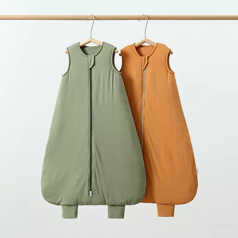 婴儿睡袋秋冬款儿童睡袋宝宝冬季厚款莫代尔保温保暖男女童防踢被