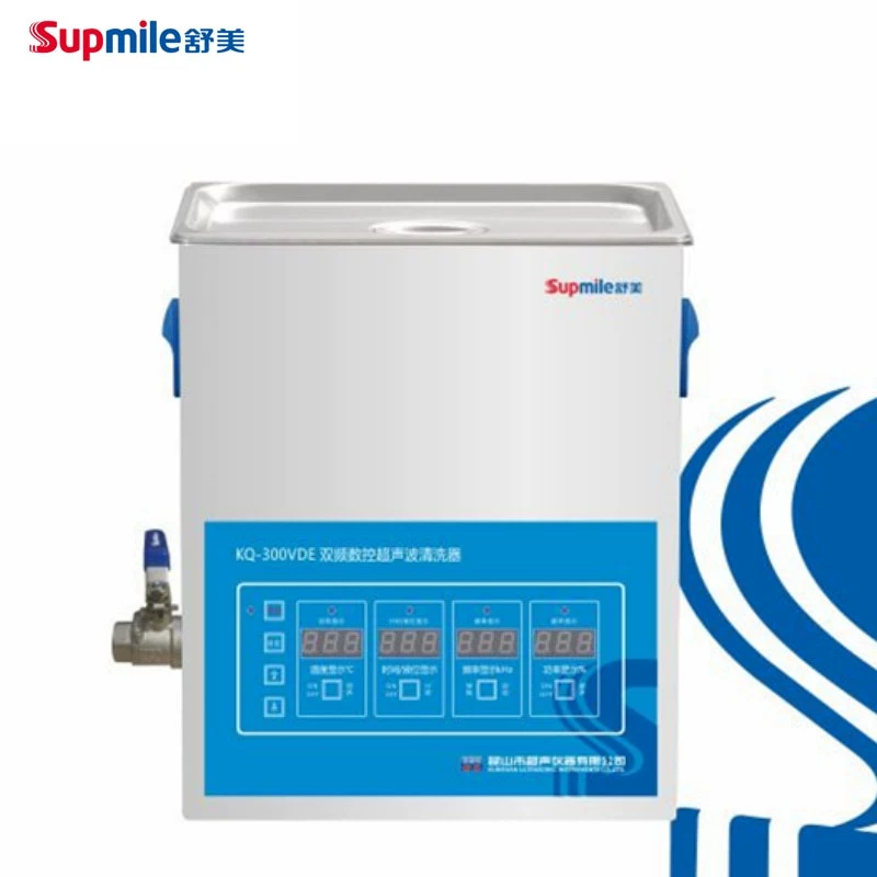 Supmile/Shumei KQ-300VDE двухчастотный ЧПУ ультразвуковой очиститель 10L Общий объем очиститель