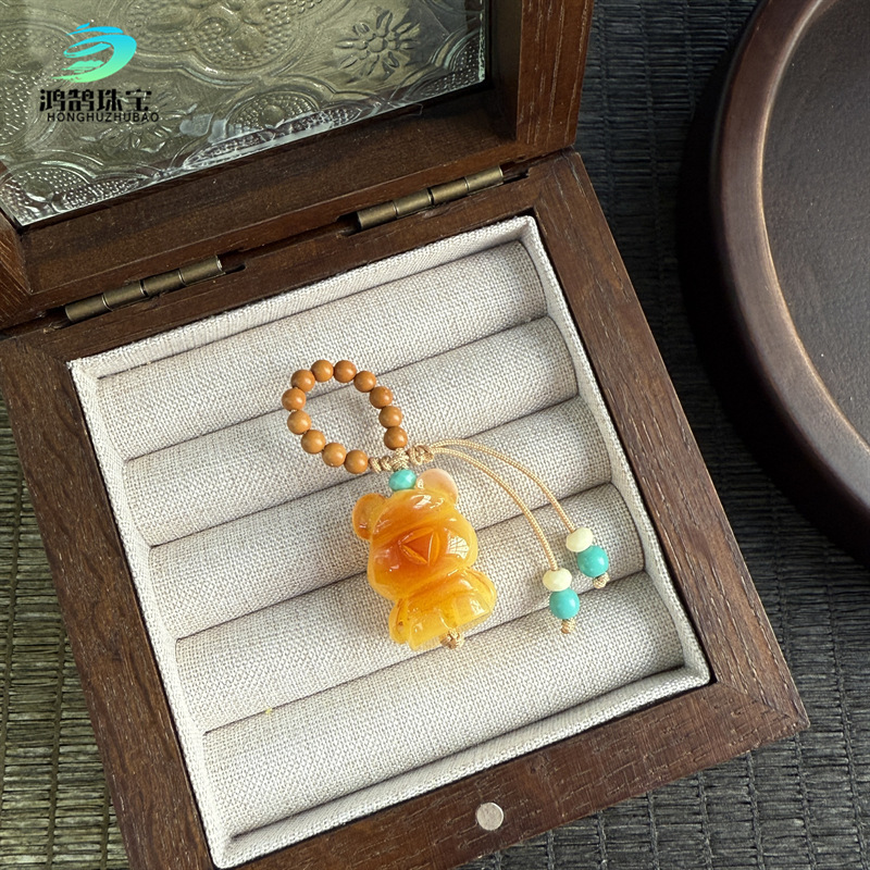 Hand-Woven Second-Generation Beeswax DIY Accessories, Beaded Jewelry, Bracelet Spacers, and Decorative Pendants