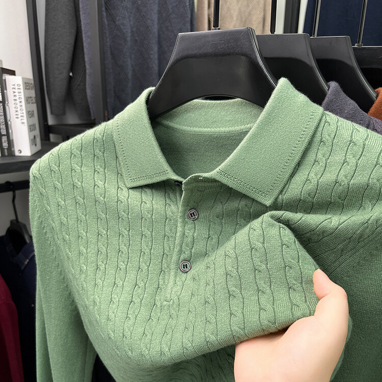 Men's demi-season trend long-sleeve