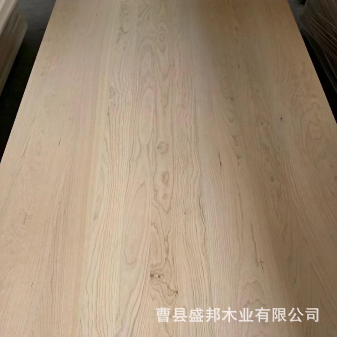 AA北美樱桃木直拼板原木大板木板片红樱桃板材实木拼板樱桃木拼板-阿里巴巴