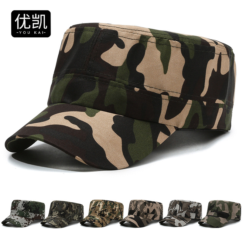 travel camouflage fashionable cap for students for training