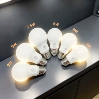高品质5W 5.5W 6W 6.5W 7W 8W 9W A15 A19 120V ETL上市E26