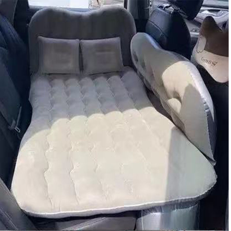 Fuente de la fábrica suministros interiores coche plegable cama inflable flocado coche colchón inflable SUV viaje cama inflable