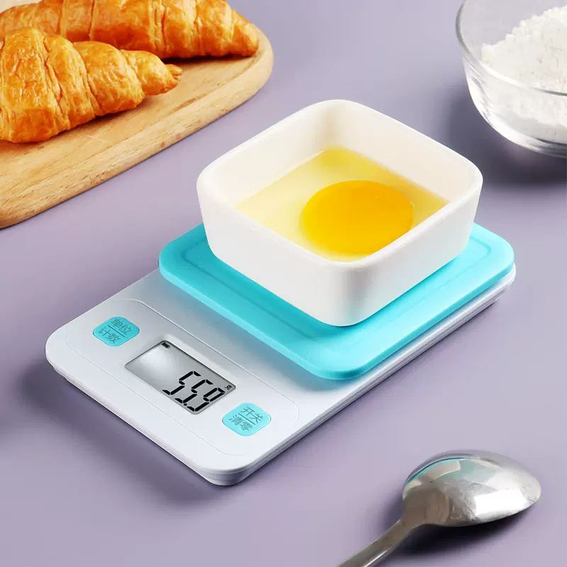 厨房台秤食物称烘焙家用电子秤精准家用克度电子称TYPE-C充电