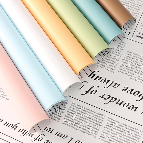 Flower wrapping paper English newspaper Snow White Ouya paper Flower shop bouquet floral material package flower paper