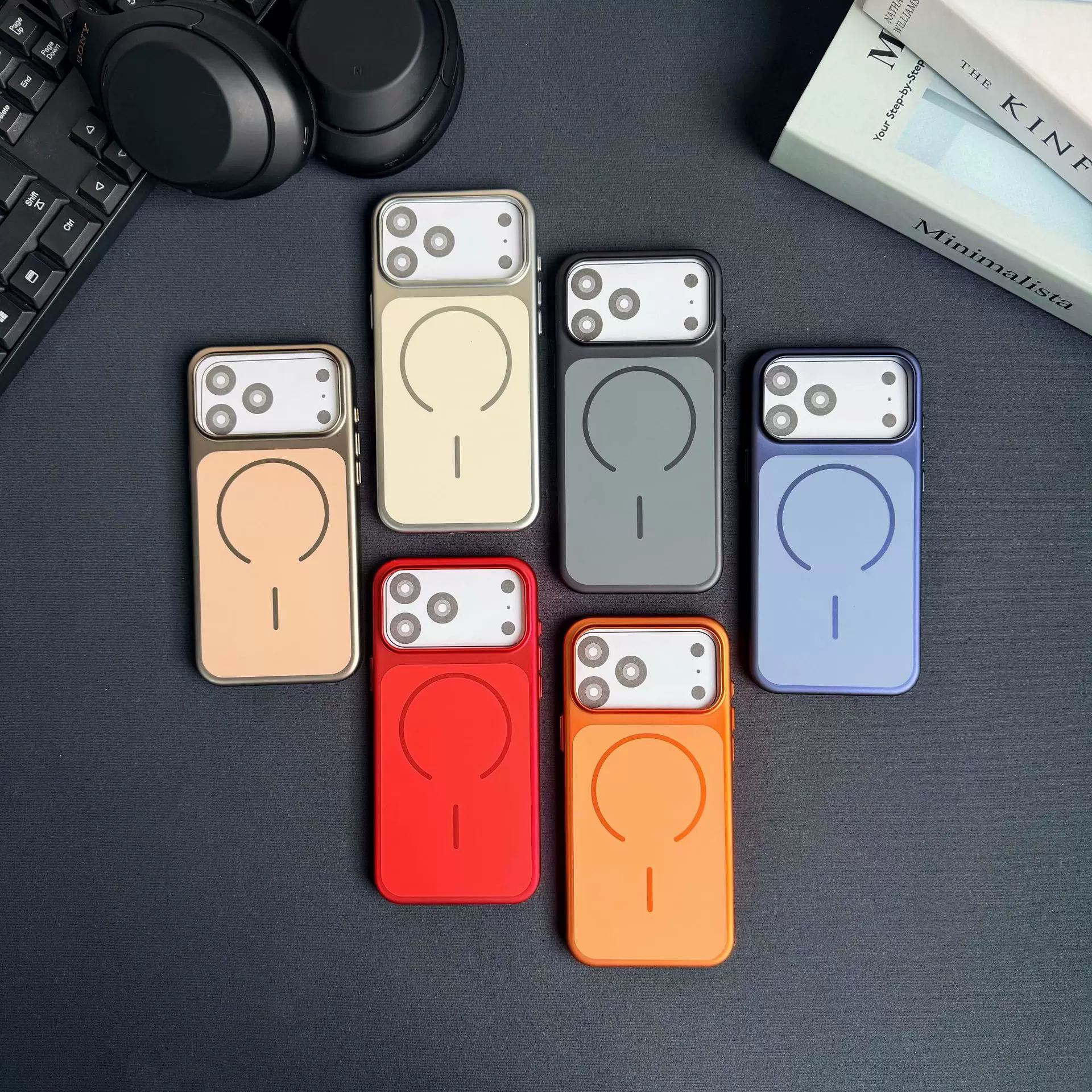 适用iPhone17pro max磨砂秒变大视窗 源头工厂防摔手机壳 新品