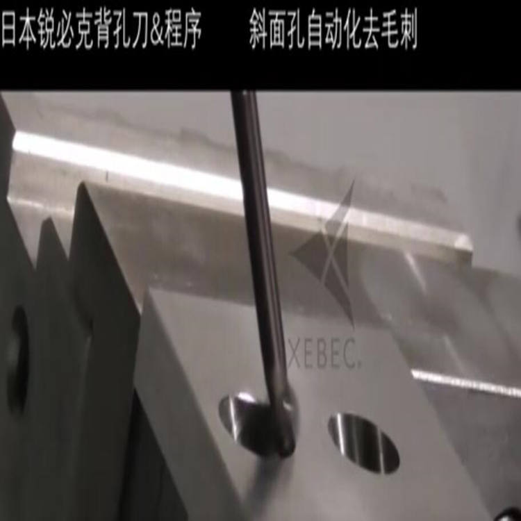 斜面孔自动化去毛刺用xebec背孔刀/锐必克背孔刀/横切孔去毛刺