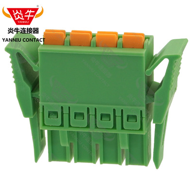 5.0mm炎牛凤凰弹簧插拔式PCB接线端子YN2EDGKNG/KF/FKCN 2,5-RF