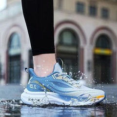 跨境批发男鞋潮流新款跑步鞋百搭户外男士运动鞋时尚网面透气鞋子